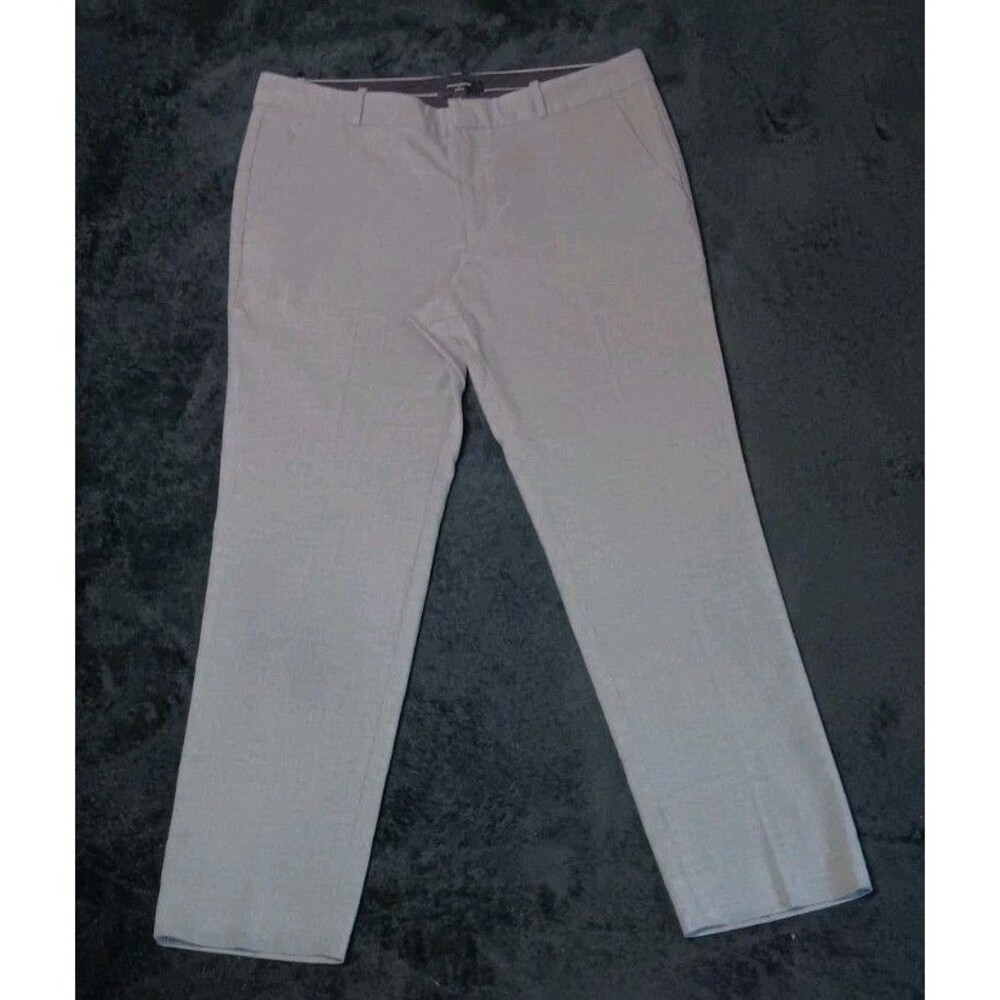 Banana Republic Ryan Fit Dress Slack Pants Trousers Womens 12 Gray Office Siren
